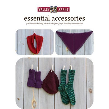 Valley Yarns Essential Accessories eBook Knitting Pattern