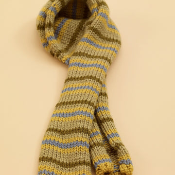 Striped Scarf Knitting Pattern