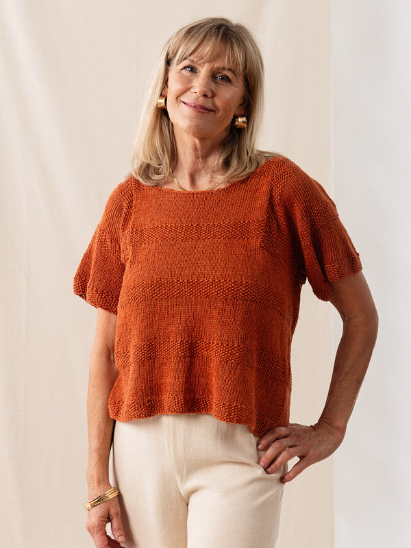 Sitwell Top Knitting Pattern