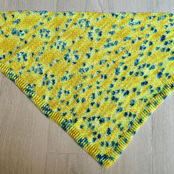 Sunkissed Blueberry Shawl or Scarf