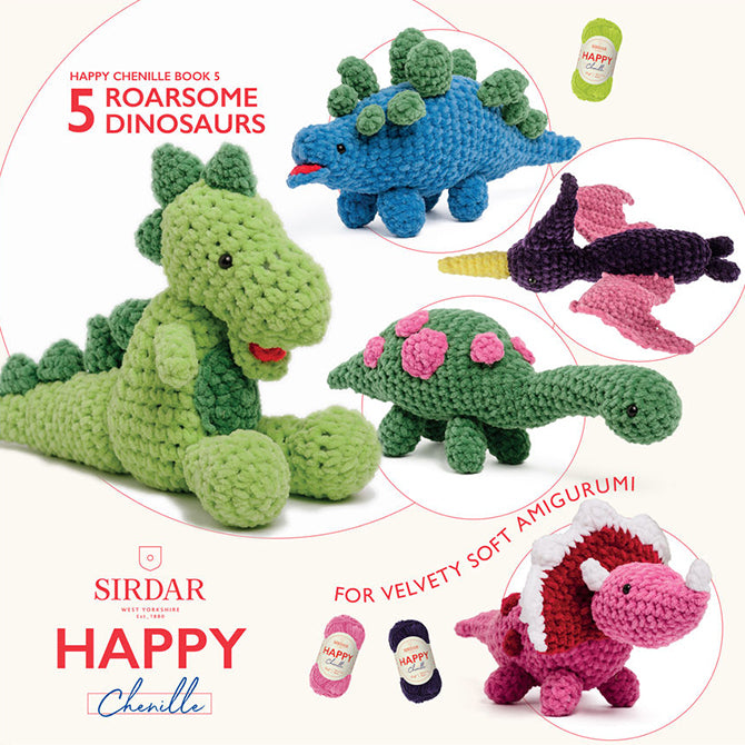 Sirdar Roarsome Dinosaurs Crochet Pattern
