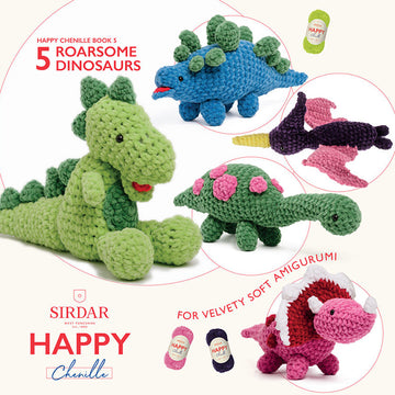 Sirdar Roarsome Dinosaurs Crochet Pattern