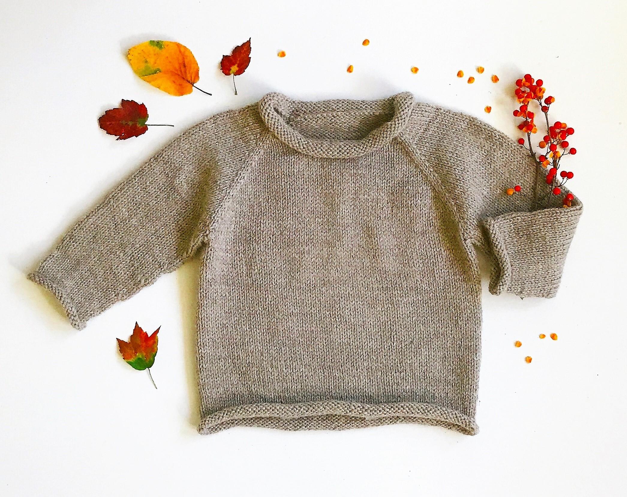 Top Down Roll Raglan for Kids