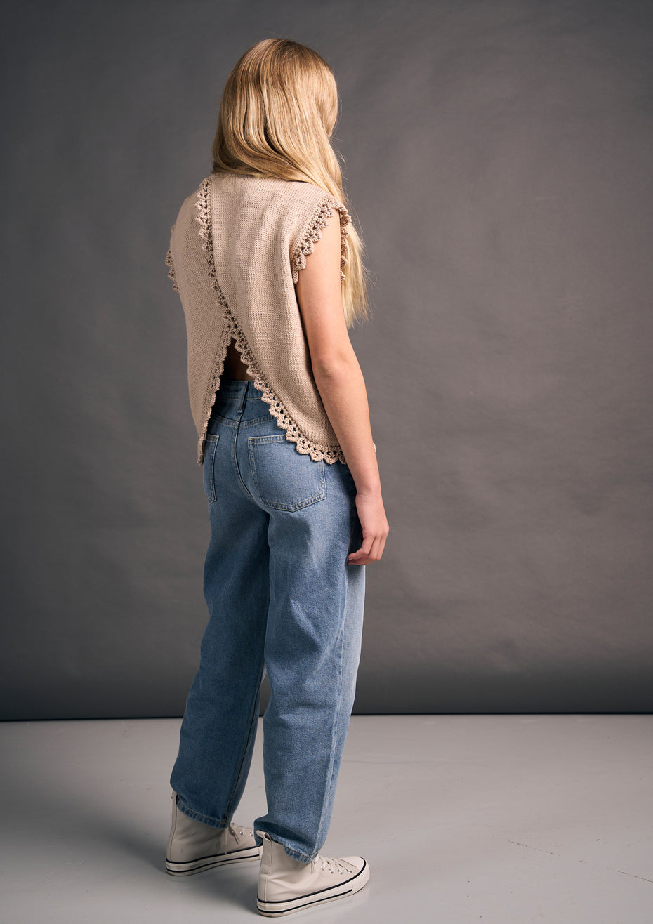 Mini Anker Top Knitting Pattern