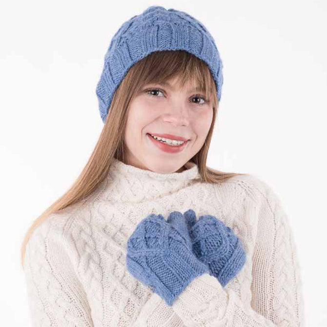Juniper Moon Farm Breathless Hat & Mittens Knitting Pattern