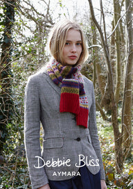 Debbie Bliss Fiona Scarf Knitting Pattern