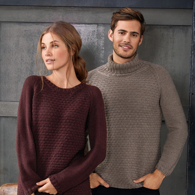 Lana Grossa 26 Men's Pullover Jumper Knitting Pattern
