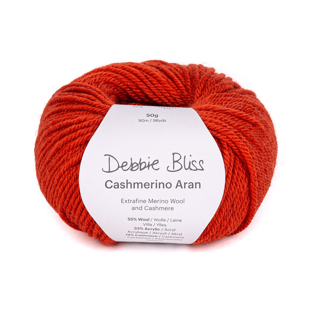Debbie Bliss Cashmerino Aran Yarn - Merino Wool Aran