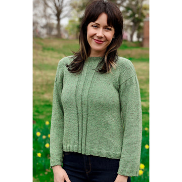 Plymouth Yarn 3425 Woman's Pullover Jumper Knitting Pattern