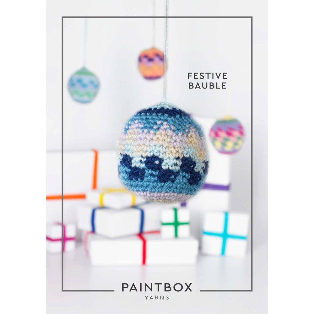 Paintbox Yarns Festive Bauble Crochet Pattern