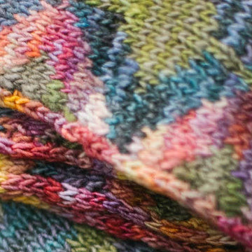 Mosaico Wrap in Malabrigo Rastita - PDF