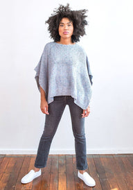 Milan Poncho Cape Knitting Pattern
