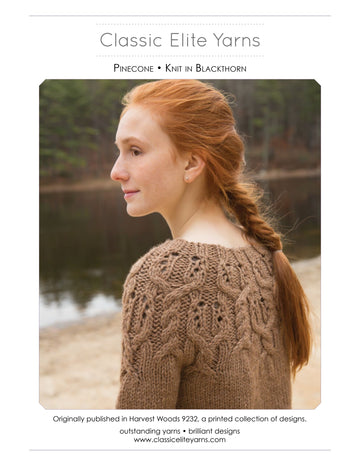 Classic Elite Yarns Pinecone Jumper Knitting Pattern