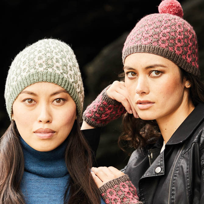 Rowan Ecuador Hat and Mitts Gloves Knitting Pattern