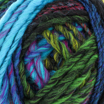 Turquoise, Black, Forest, Eggplant (105)