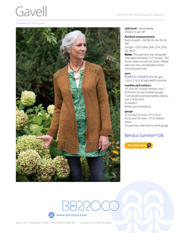 Berroco Gavell PDF