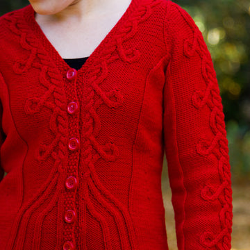 Valley Yarns WEBS DIR Red Letter Day Knitting Pattern