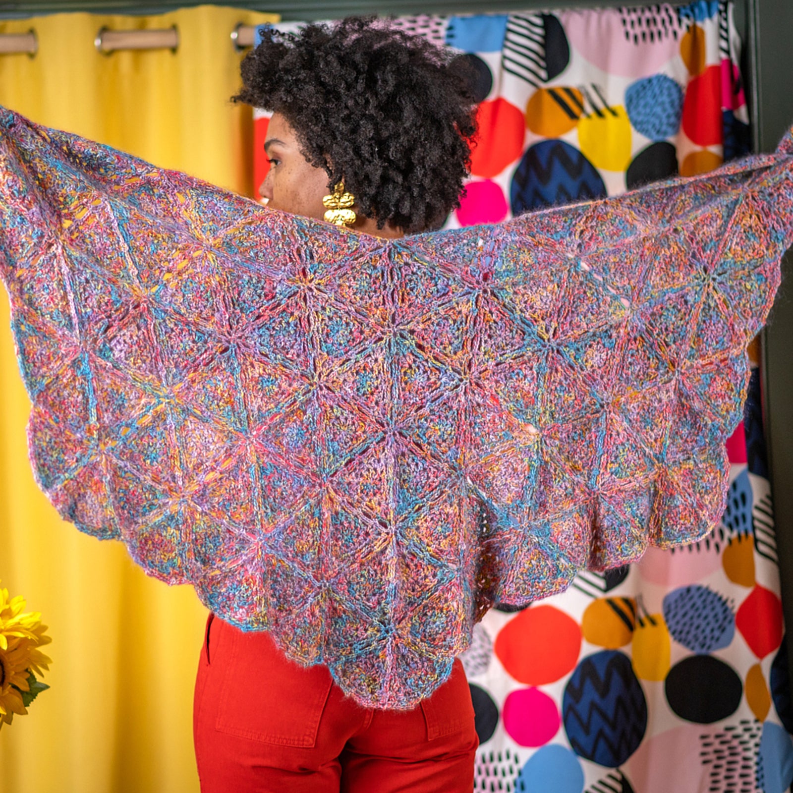 Berroco Alegria Shawl Crochet Pattern