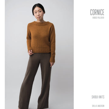 Shibui Knits Cornice Jumper Knitting Pattern
