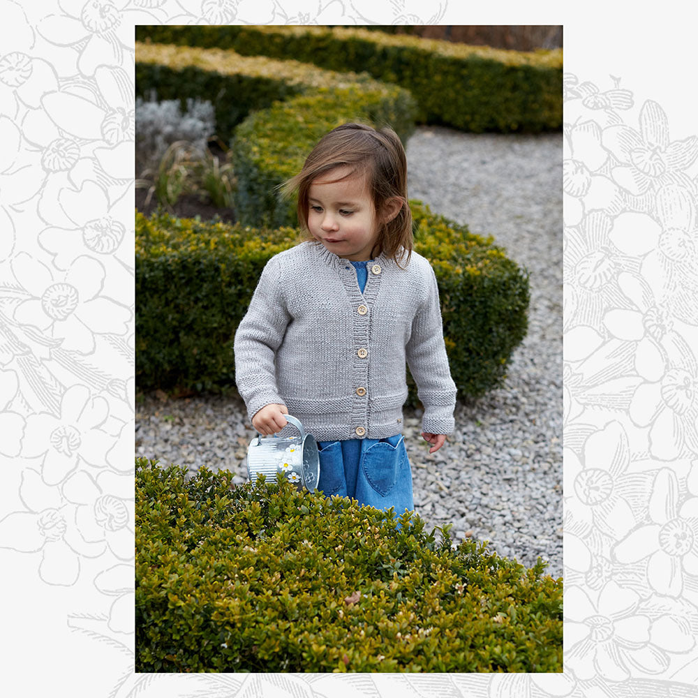 Willow & Lark Rosy Posy Cardigan Knitting Pattern