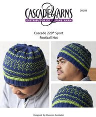 Football Team Hat Knitting Pattern