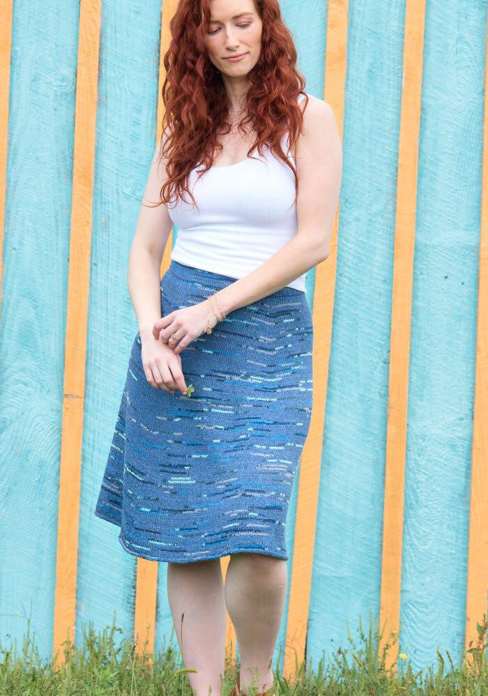 Berroco Oyambre Skirt Knitting Pattern