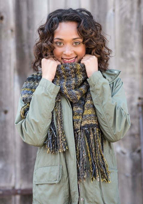 Liu Scarf Knitting Pattern