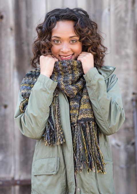 Liu Scarf Knitting Pattern