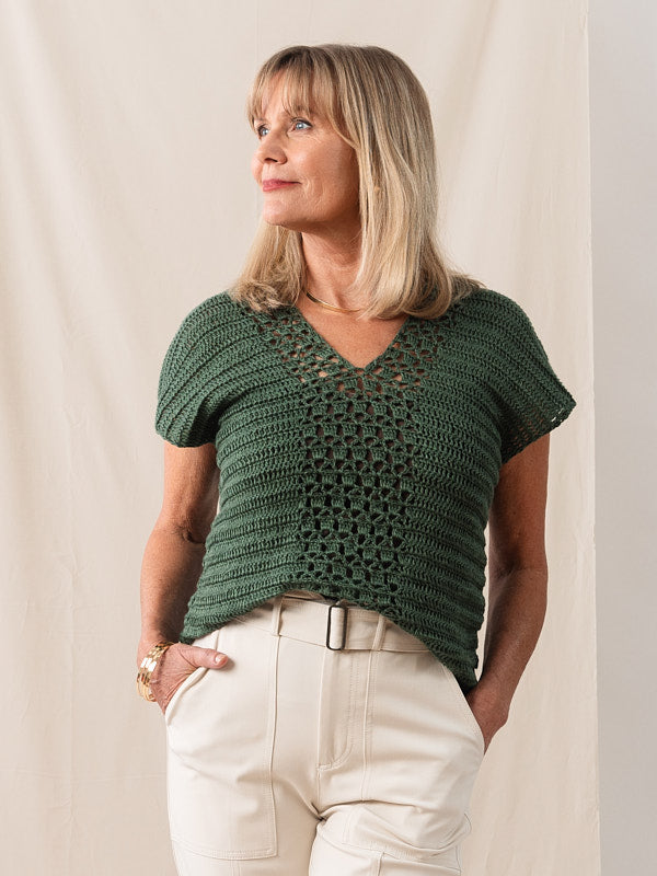 Lowell Top Crochet Pattern