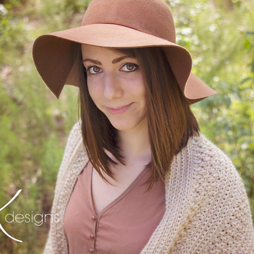 Chardonnay Crochet Wrap