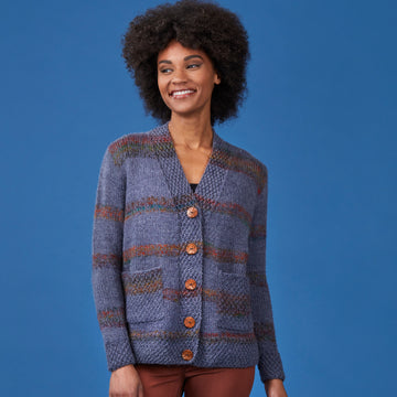 Tahki Yarns Wilder Cardigan Knitting Pattern