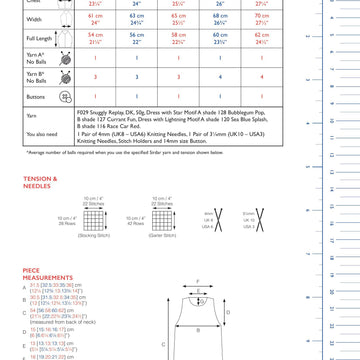Sirdar Speed of Light Tunic Jumper Knitting Pattern