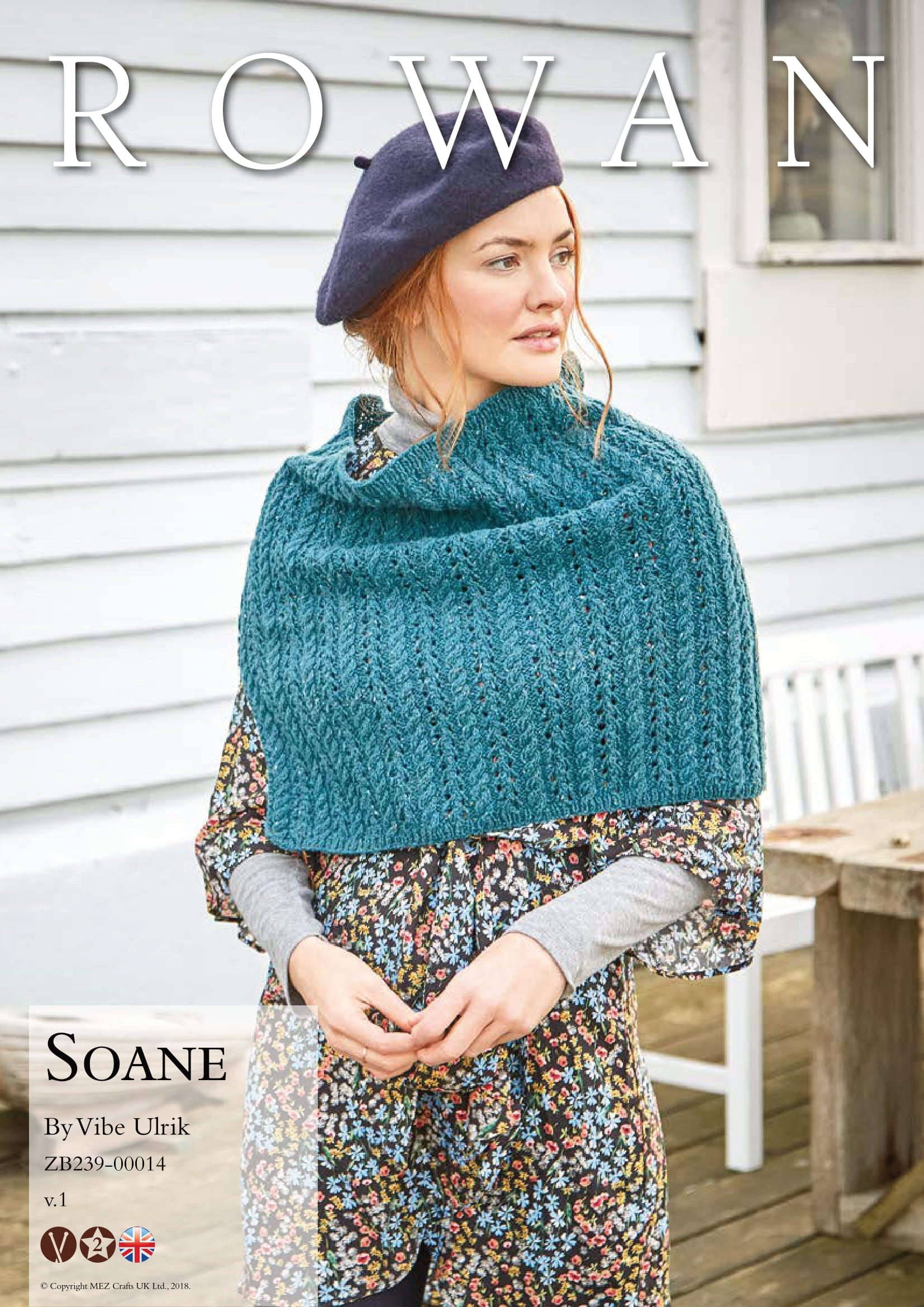 Rowan Soane Cape Knitting Pattern