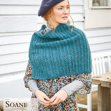 Rowan Soane Cape Knitting Pattern