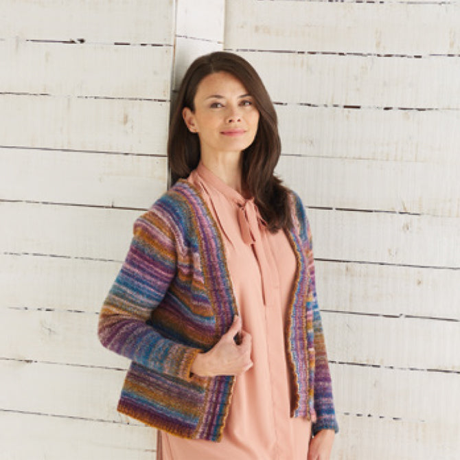 Sirdar Open Cardigan Knitting Pattern