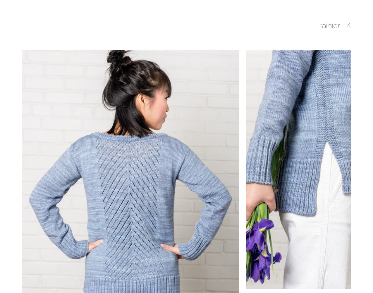 Twist Collective Rainier Jumper Knitting Pattern