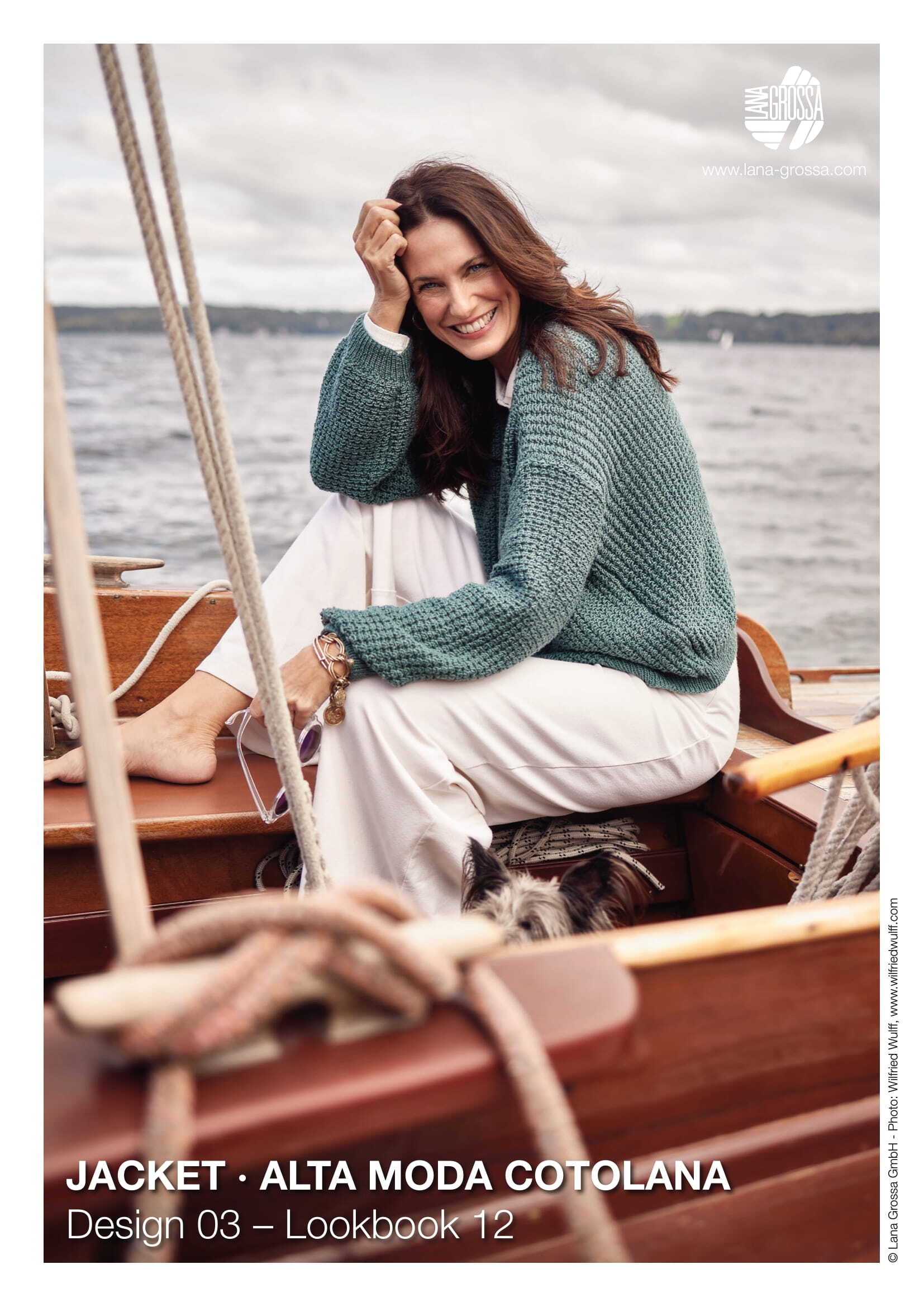 Lana Grossa 03 Jacket Knitting Pattern