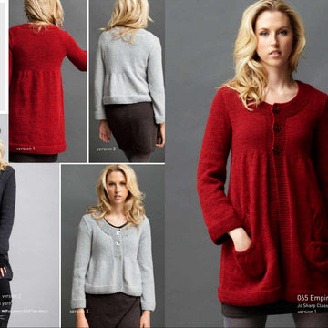 Jo Sharp Empire Coat Cardigan Knitting Pattern