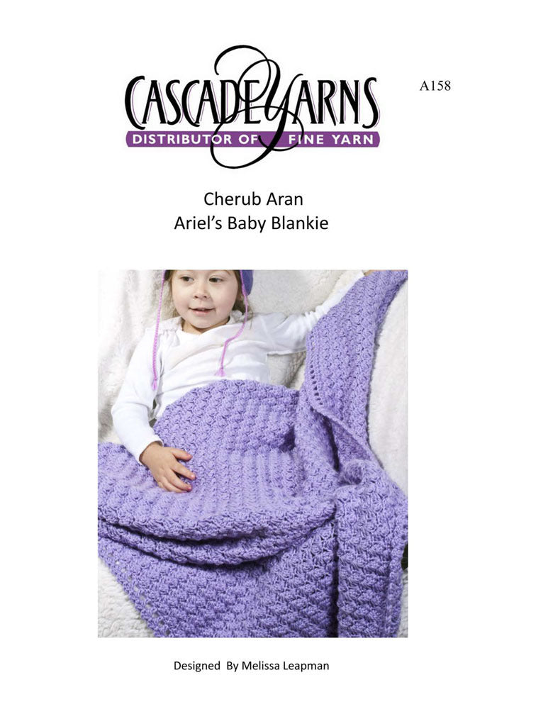 Ariel's Baby Blankie Blanket Crochet Pattern