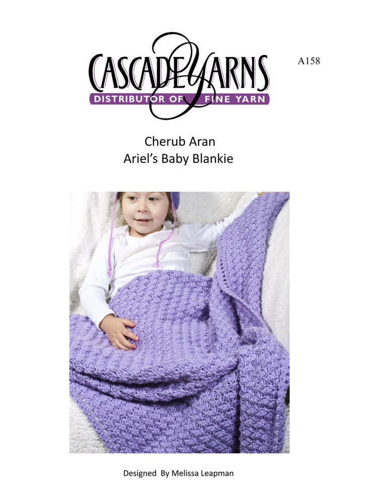 Ariel's Baby Blankie Blanket Crochet Pattern