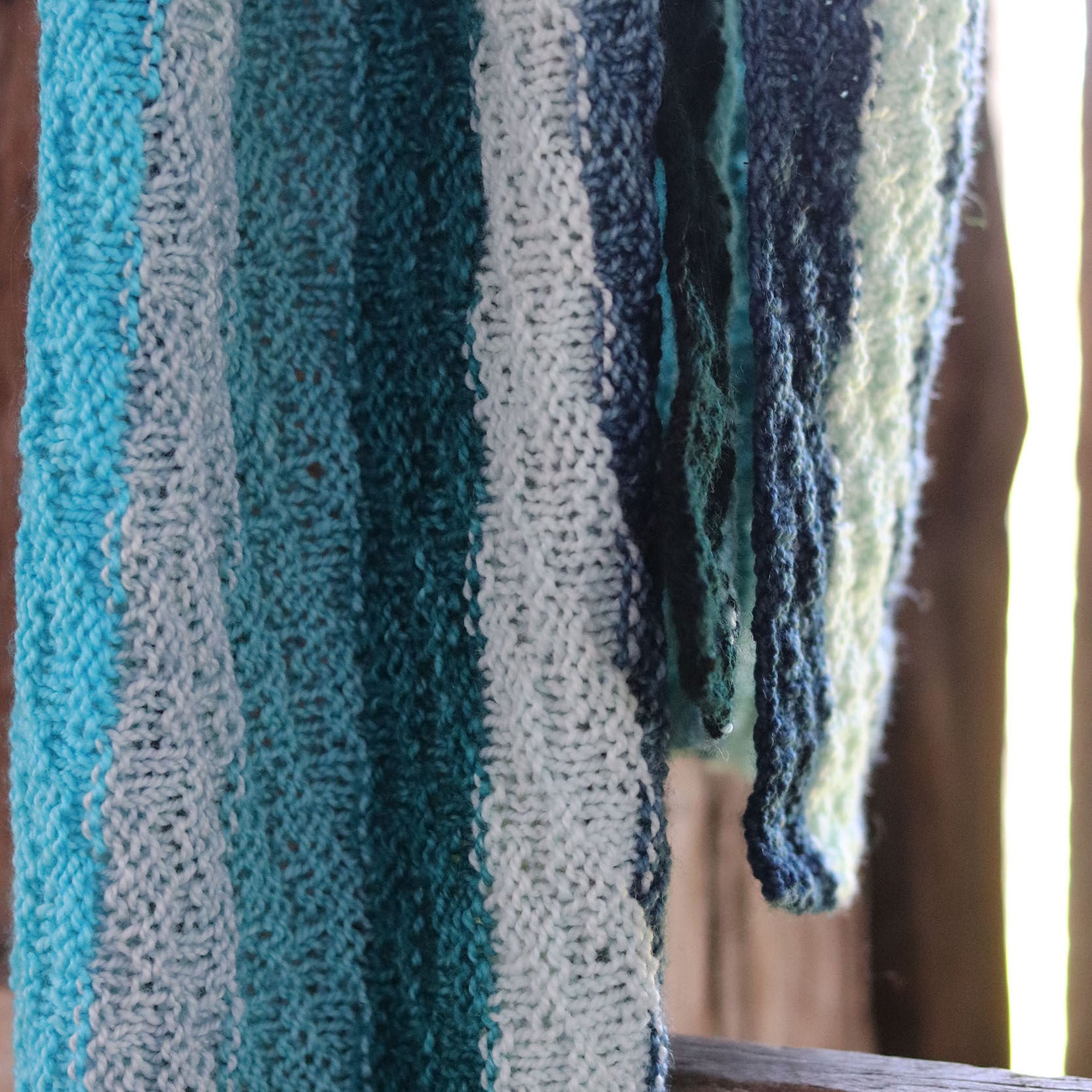 Koigu The Hall Shawl Wrap Knitting Pattern