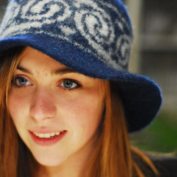 Swirl Felted Hat Pattern