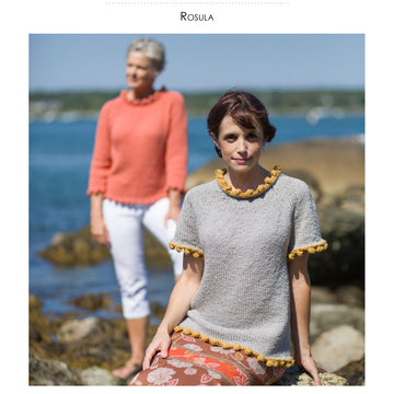 Classic Elite Yarns Rosula Jumper Knitting Pattern