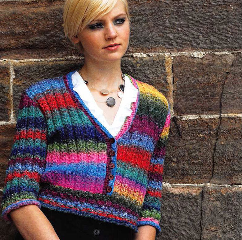Garter Stitch Cardigan Knitting Pattern