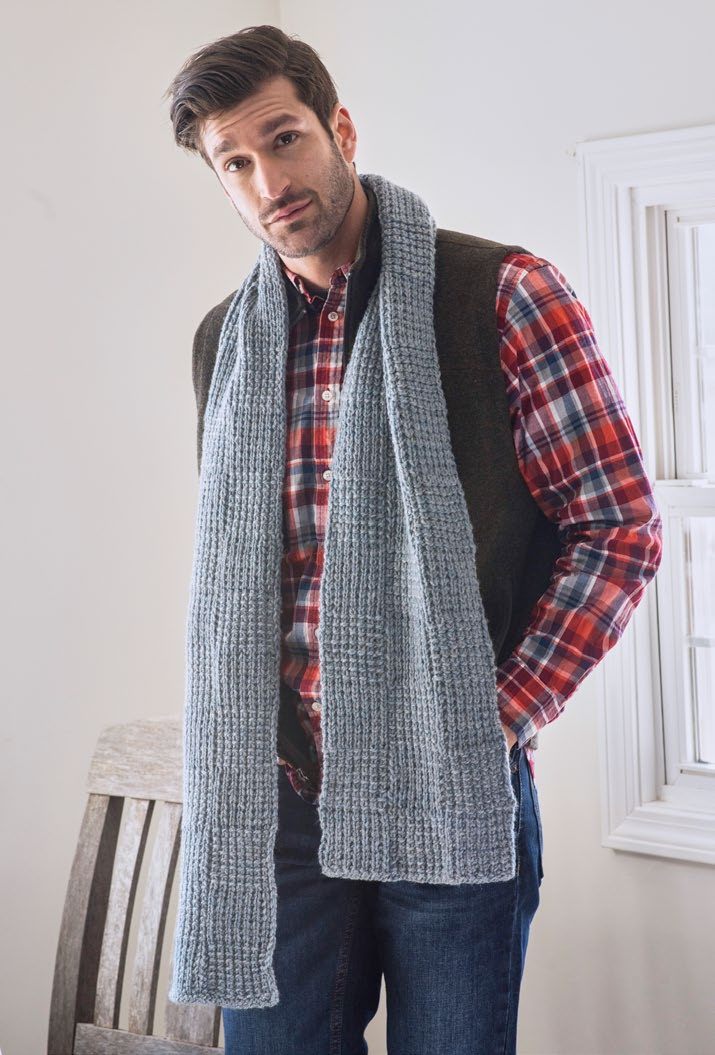 Berroco Fairfax Scarf Knitting Pattern