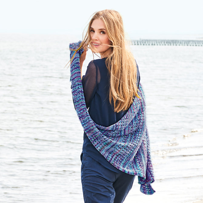 Lana Grossa Shawl Wrap Knitting Pattern