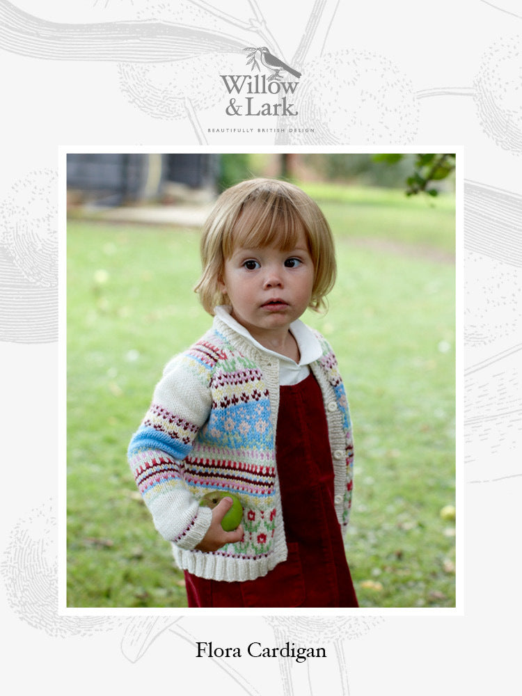 Willow & Lark Flora Cardigan Knitting Pattern