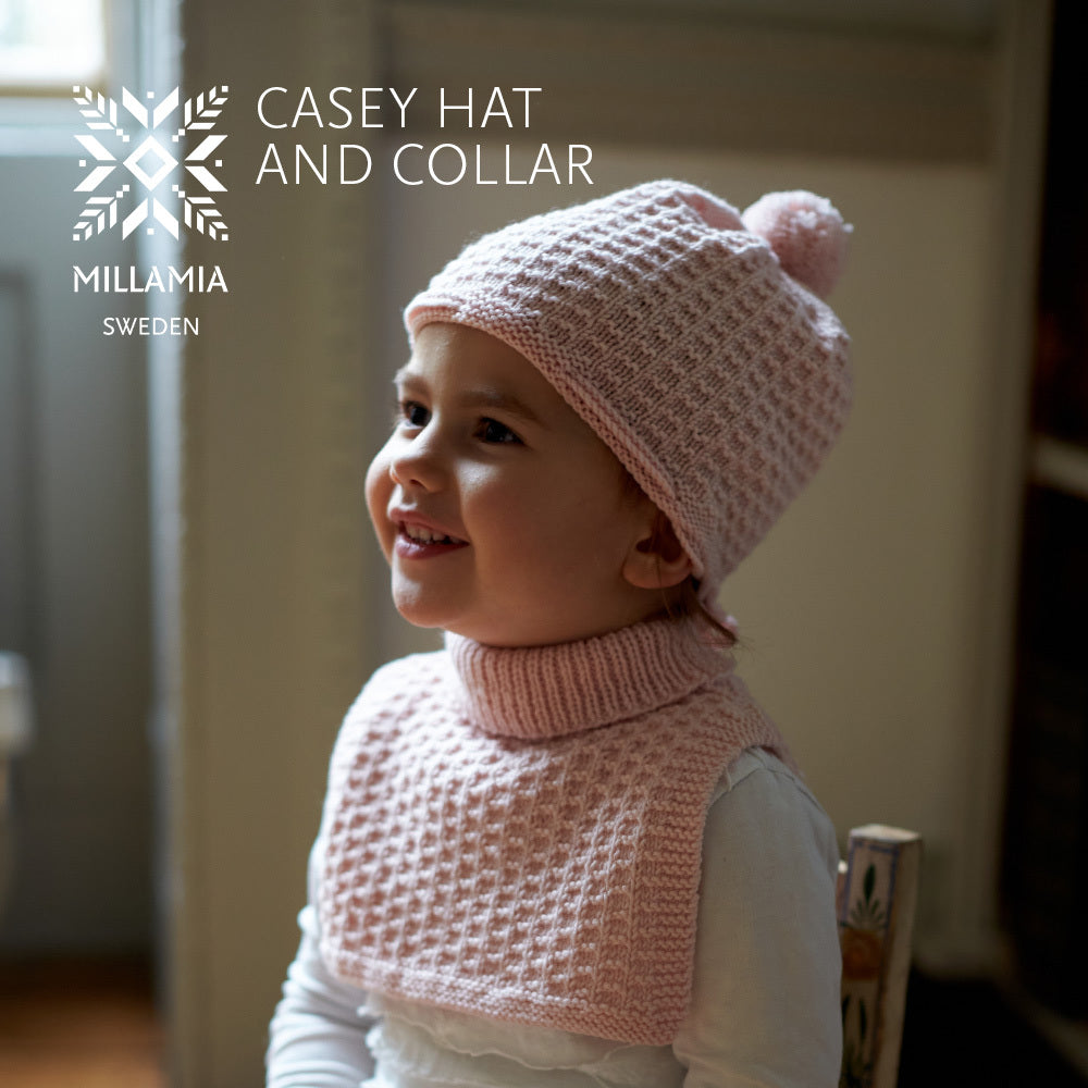 MillaMia Casey Hat and Collar Knitting Pattern