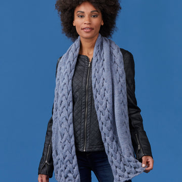 Tahki Yarns Pinehurst Wrap Knitting Pattern