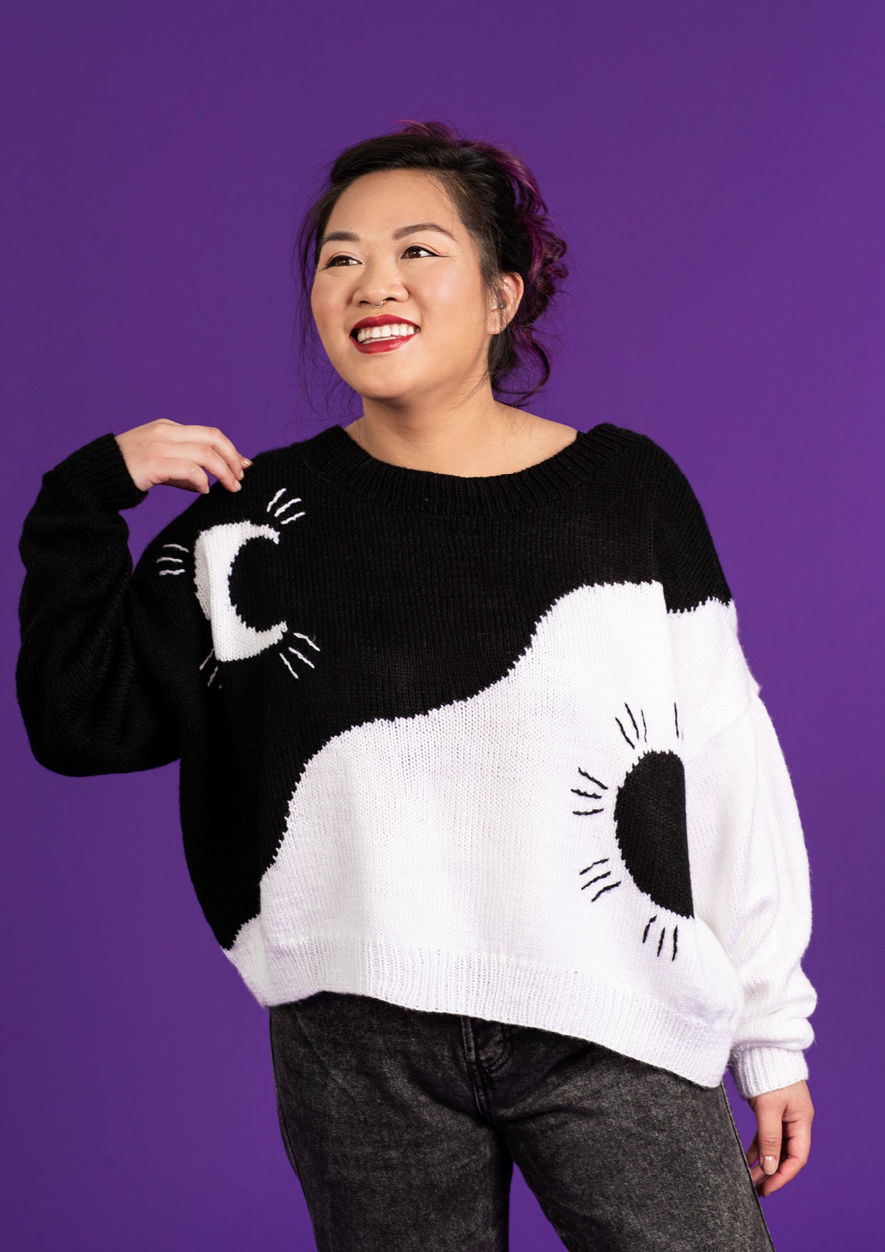 Paintbox Yarns Moon & Sun Sweater Knitting Pattern